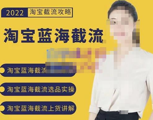 2022淘宝蓝海截流攻略，淘宝蓝海截流选品上货实操讲解-南风轻创