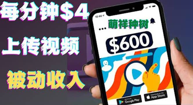 只需要上传视频然后每分钟赚4美元项目：详细操作步骤，新手也可操作-南风轻创