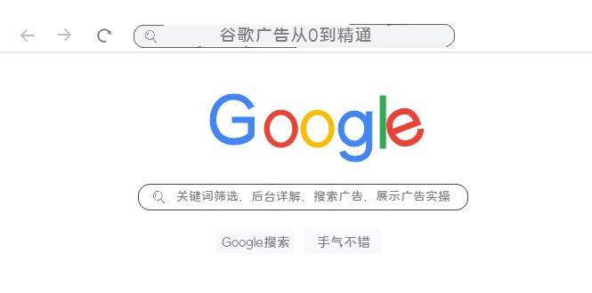 谷歌广告从0到精通-关键词筛选，后台详解，搜索广告，展示广告实操（76节）-南风轻创