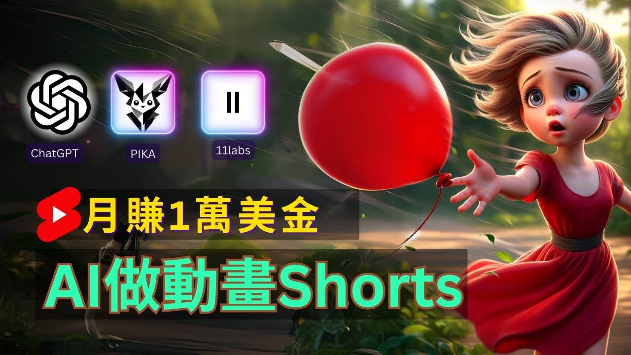 轻松制作皮克斯风格人生故事短视频，免费AI助你月入上万-南风轻创