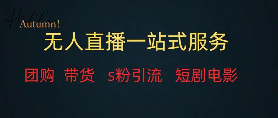 无人直播全套服务，变现稳定-南风轻创