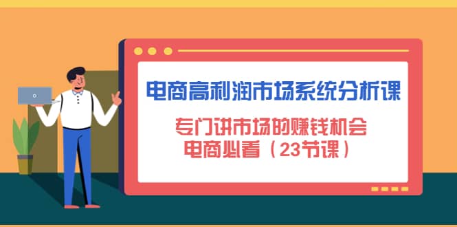 电商高利润市场系统分析课：电商必看（23节课）-南风轻创