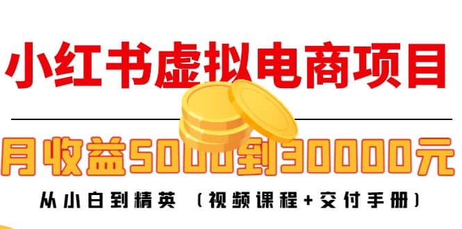 小红书虚拟电商项目：从小白到精英 (视频课程+交付手册)-南风轻创