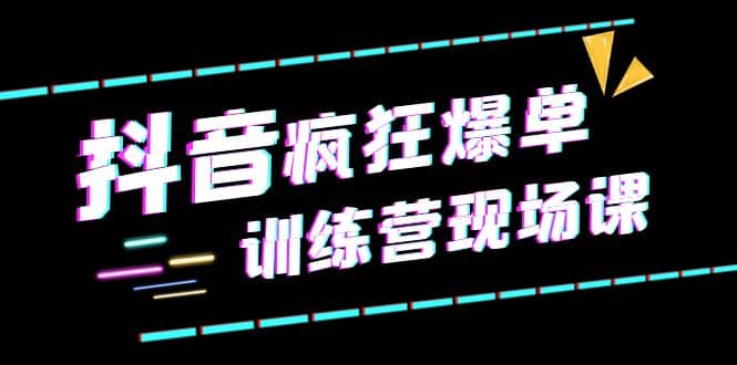 抖音短视频疯狂-爆单训练营现场课（新）直播带货+实战案例-南风轻创