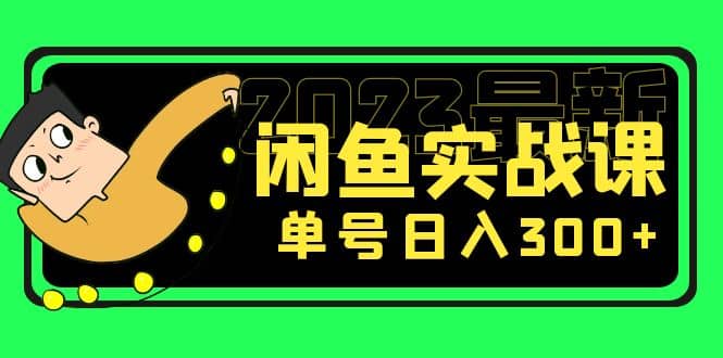 花599买的闲鱼项目：2023最新闲鱼实战课（7节课）-南风轻创