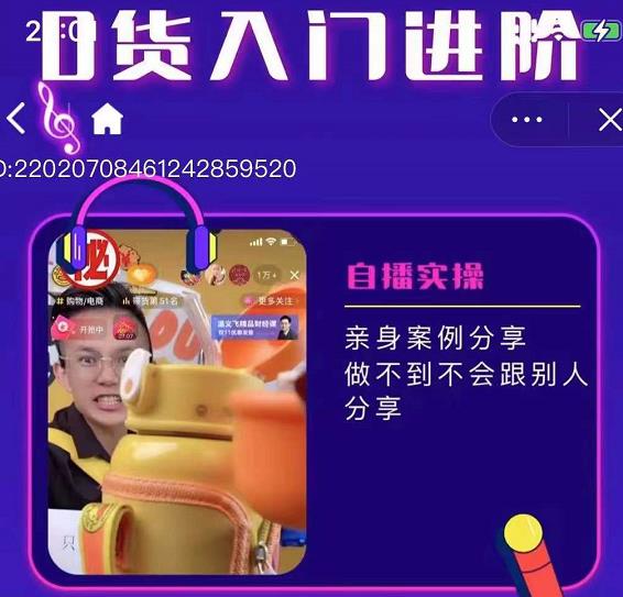 朱白板抖音带货进阶课，实操运营+主播不玩虚的-南风轻创