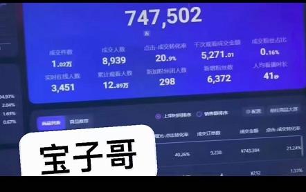 宝子哥无人直播，半无人直播，Obs+伴侣玩法，快速打标签+养鱼-南风轻创