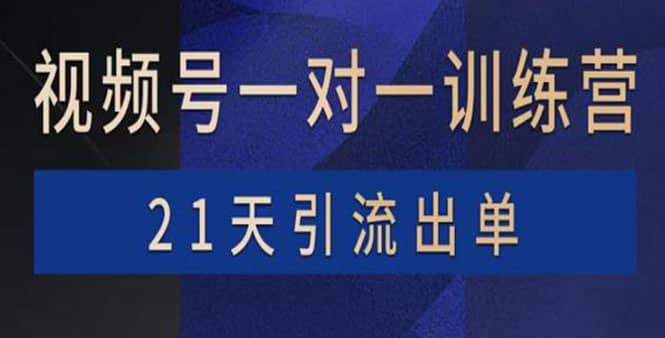 视频号训练营：带货，涨粉，直播，游戏，四大变现新方向，21天引流出单-南风轻创