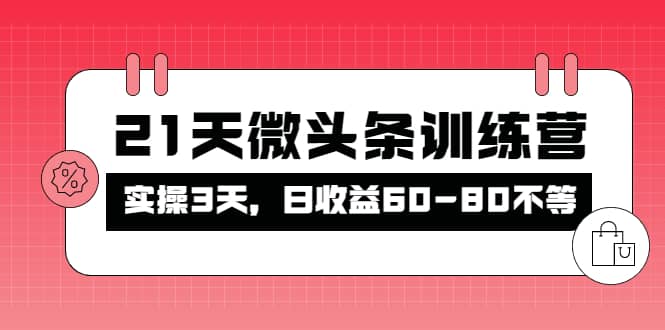 被忽视的微头条，21天微头条训练营-南风轻创