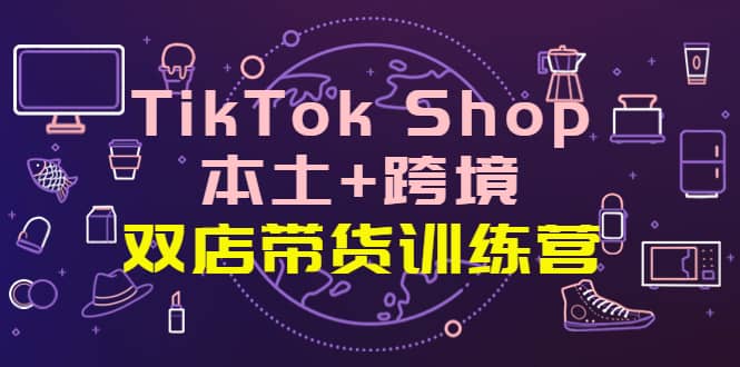 TikTok Shop本土+跨境 双店带货训练营（第十五期）全球好物买卖 一店卖全球-南风轻创