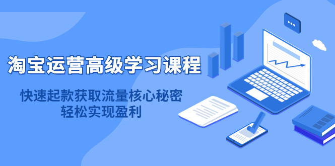 淘宝运营高级学习课程：快速获取流量核心秘密，轻松实现盈利！-南风轻创