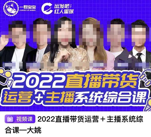 直播带货运营+主播系统综合课，讲透2022年如何做直播带货-南风轻创