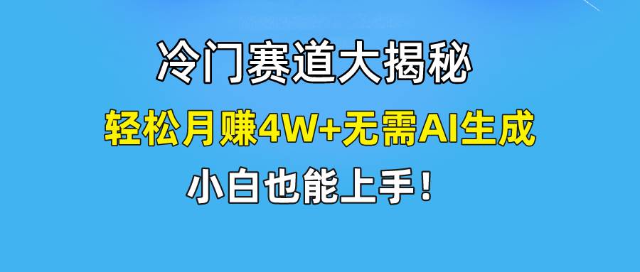 快手无脑搬运冷门赛道视频“仅6个作品 涨粉6万”轻松月赚4W+-南风轻创