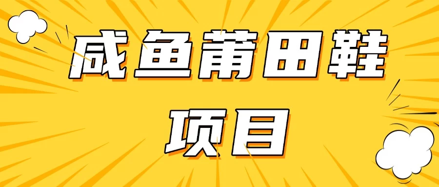 咸鱼高转化项目，附带货源，每日稳定300＋-南风轻创